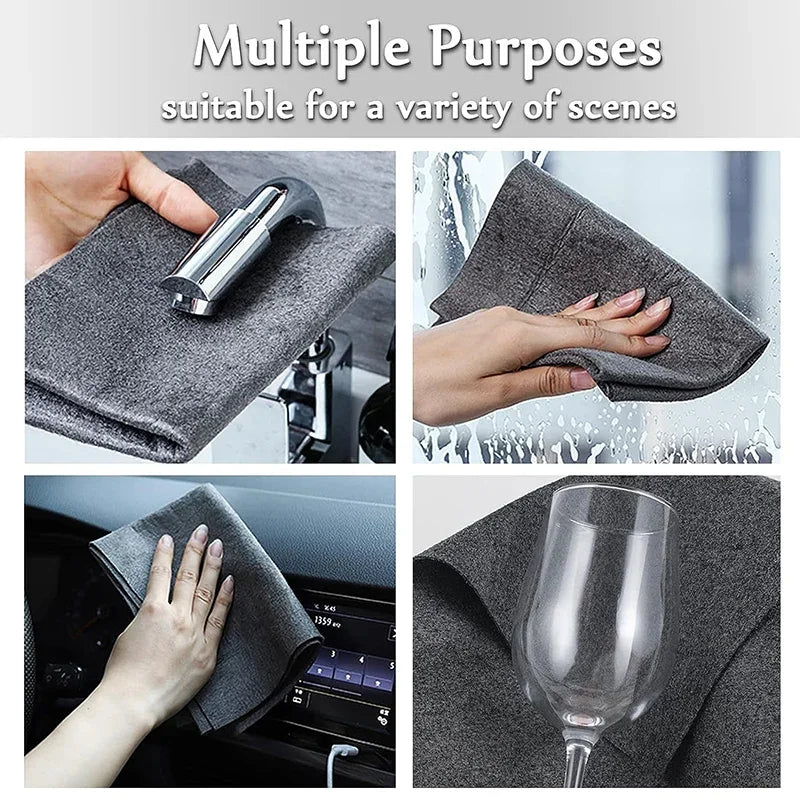 Ultrafine Magic: Special Microfiber Cleaning Cloths for Glass and Home scrubbing