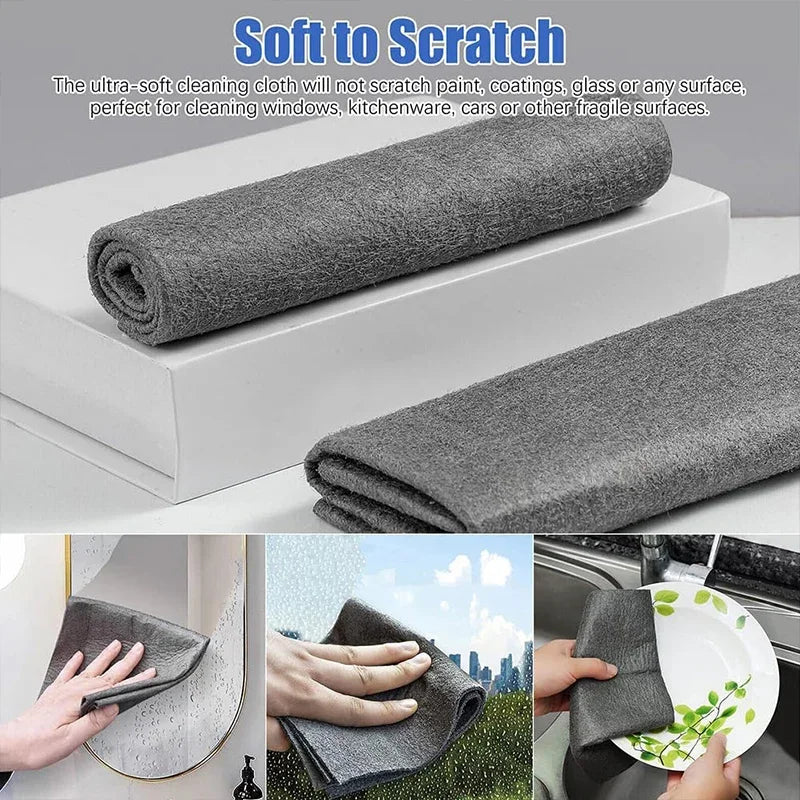 Ultrafine Magic: Special Microfiber Cleaning Cloths for Glass and Home scrubbing