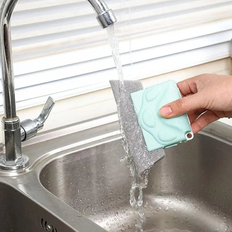 WindowSill Groove cleaner : Window Slot Cleaner Brush and Cleaning Cloth Combo