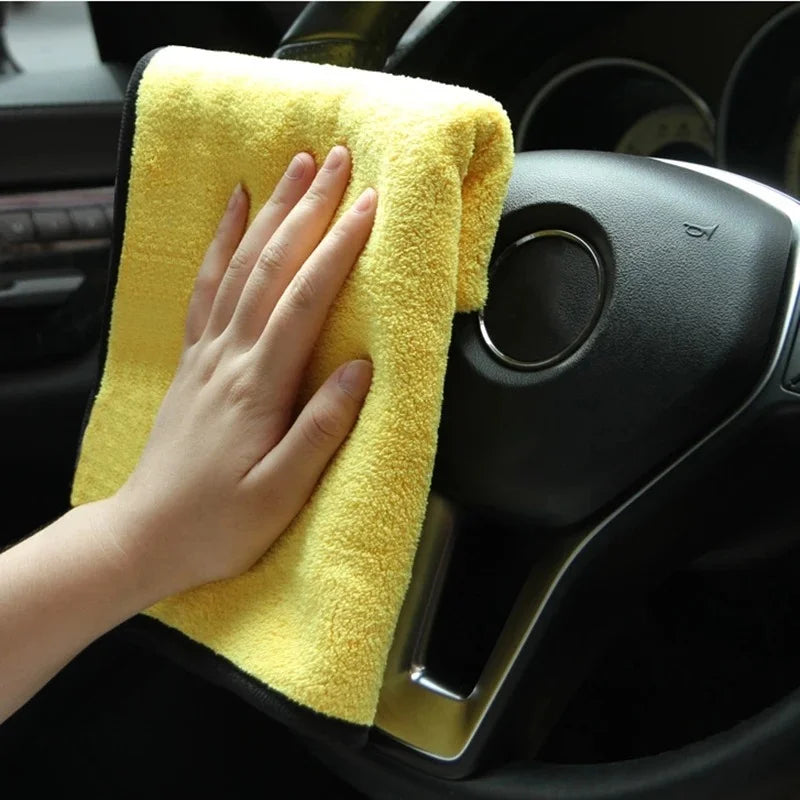 Gentle Touch Towels: Soft and Absorbent Microfiber for Window Washing