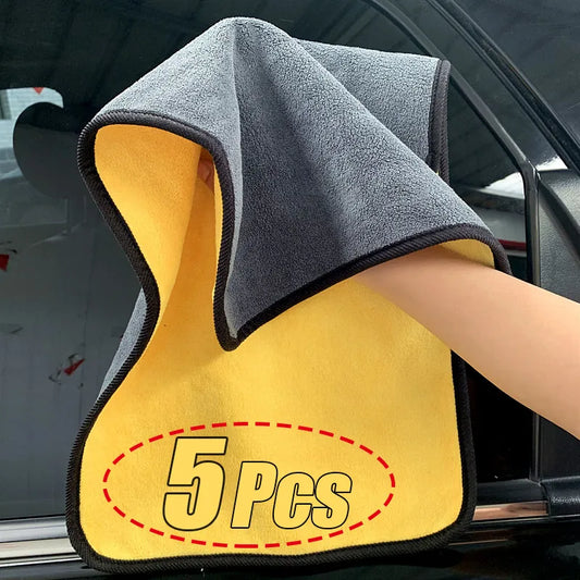 Gentle Touch Towels: Soft and Absorbent Microfiber for Window Washing