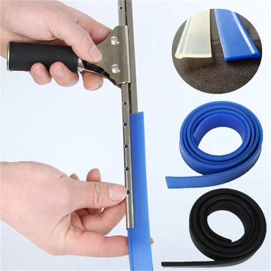 Squeegee Replacement Rubber, Essential 41" Squeegee Rubber Replacement, Cut to Fit